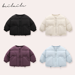 【三防石墨烯厚羽绒服 高充绒量】婴儿童衣服宝宝羽绒GK