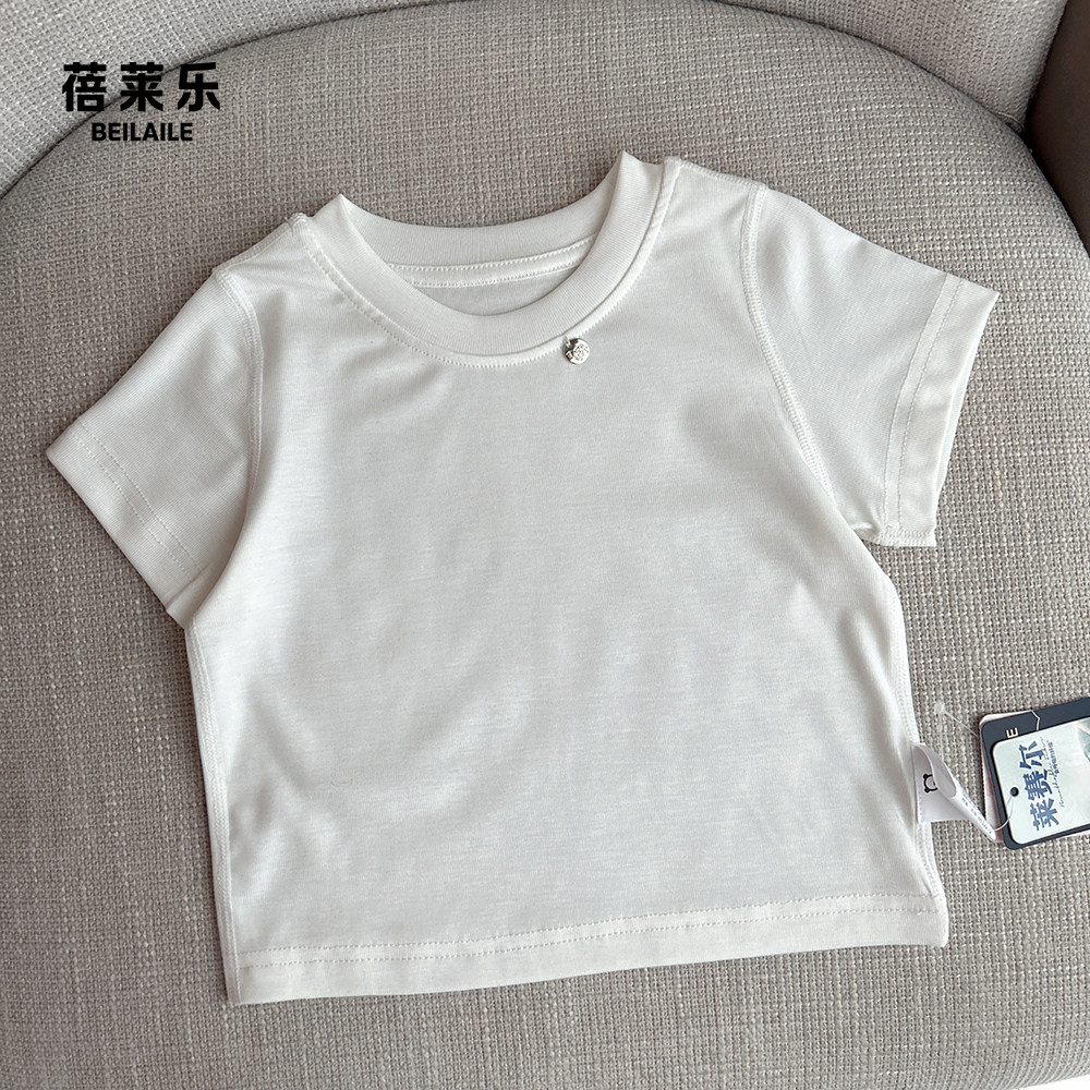 【莱赛尔 小马吊坠短袖T恤 小乐妈咪】莱赛尔男女短袖T恤夏轻薄C2