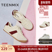 运动鞋 女鞋 子小白休闲鞋 天美意复古阿甘德训鞋 新款 KG007AM4