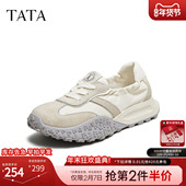 2025年新款 TATA他她厚底休闲阿甘鞋 女复古透气芭蕾运动鞋 CM703BM5