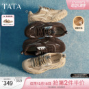 TATA他她城市冒险家女鞋春季德训鞋休闲鞋厚底运动阿甘鞋GPD05AM6