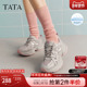 女鞋 透气轻便运动鞋 2025夏季 TATA他她厚底休闲老爹鞋 新款 CY204BM5