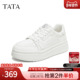 2026春季 休闲鞋 新款 TATA他她女鞋 厚底小白鞋 时尚 百搭板鞋 G4H01AM6