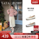 休闲气质芭蕾鞋 TATA他她甜心玛丽珍女鞋 羊皮平底浅口单鞋 Y8GB3AQ6