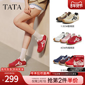 运动鞋 TATA他她女鞋 GTX01CM5 加绒德训鞋 休闲阿甘鞋 2025年新款 冬季