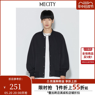 新款 香蕉袖 春季 MECITY男士 茄克耐皱舒适简约保暖外套男534288