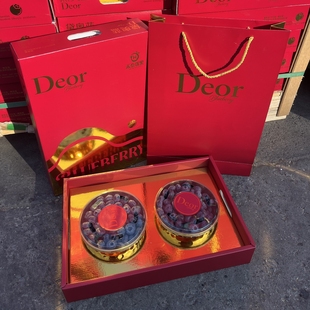 号土豪金礼盒带手提袋顺丰 L25 Deor禾泰优果22 花香蓝莓质保脆甜