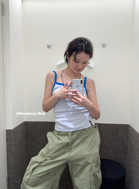 THESUMEY 6/15 20:00NEW吊带背心女夏季内搭弹力修身针织打底上衣