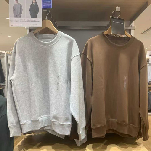 秋冬新款男装女装宽松圆领卫衣