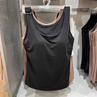 小吊带 舒美衣凉感肌底背心带胸垫纯色弹力修身 473979春夏新品 女装