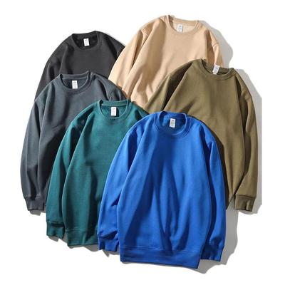 重磅卫衣男女同款圆领套头衫