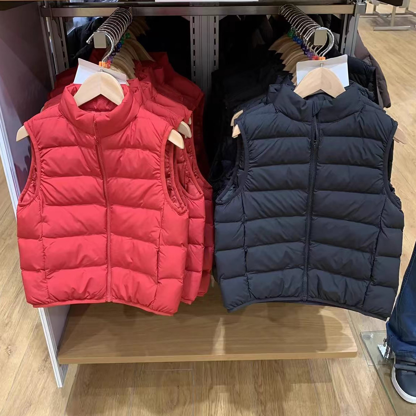 秋冬新款童装男童女童空气棉马甲