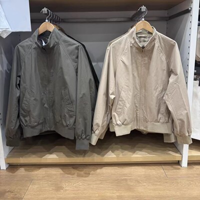 春装新款男装哈灵顿夹克情侣款