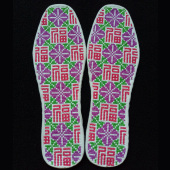 垫男女加厚 垫纯手成品手工制作纯棉绣花鞋 纯手工鞋 垫成品十字绣鞋