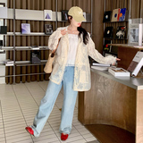 【25新款】蕾丝宽松收腰连帽防晒衣270-8215P125控188，女装防晒衣，浙宝270