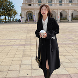 21冬季新款！！4色贴标双面羊绒大衣312-F55-P270控378，女装毛呢外套，浙宝270