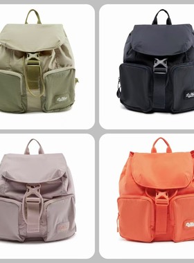 李宁2024冬季新款男女同款情侣款差旅日用双肩包学生书包ABSV087