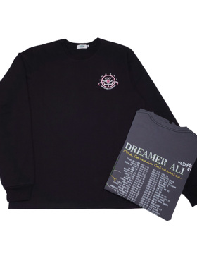 【梦想家ALI】100期&两周年节目限定长袖T恤 潮流复古