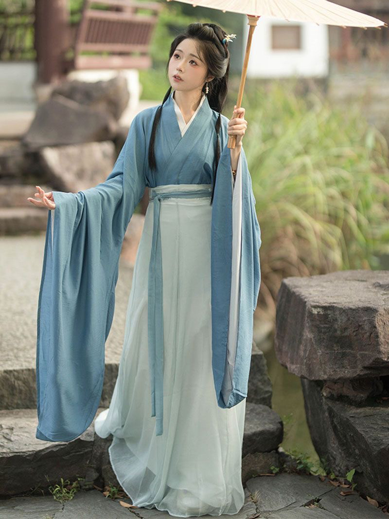 汉服女魏晋南北朝古装春夏古风