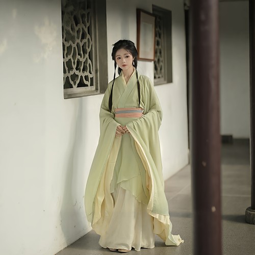 汉服女魏晋南北朝古装春夏古风