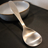 特厚哑光304不锈钢汤勺公勺汤瓢家用饭勺子短柄粥勺 店主自留