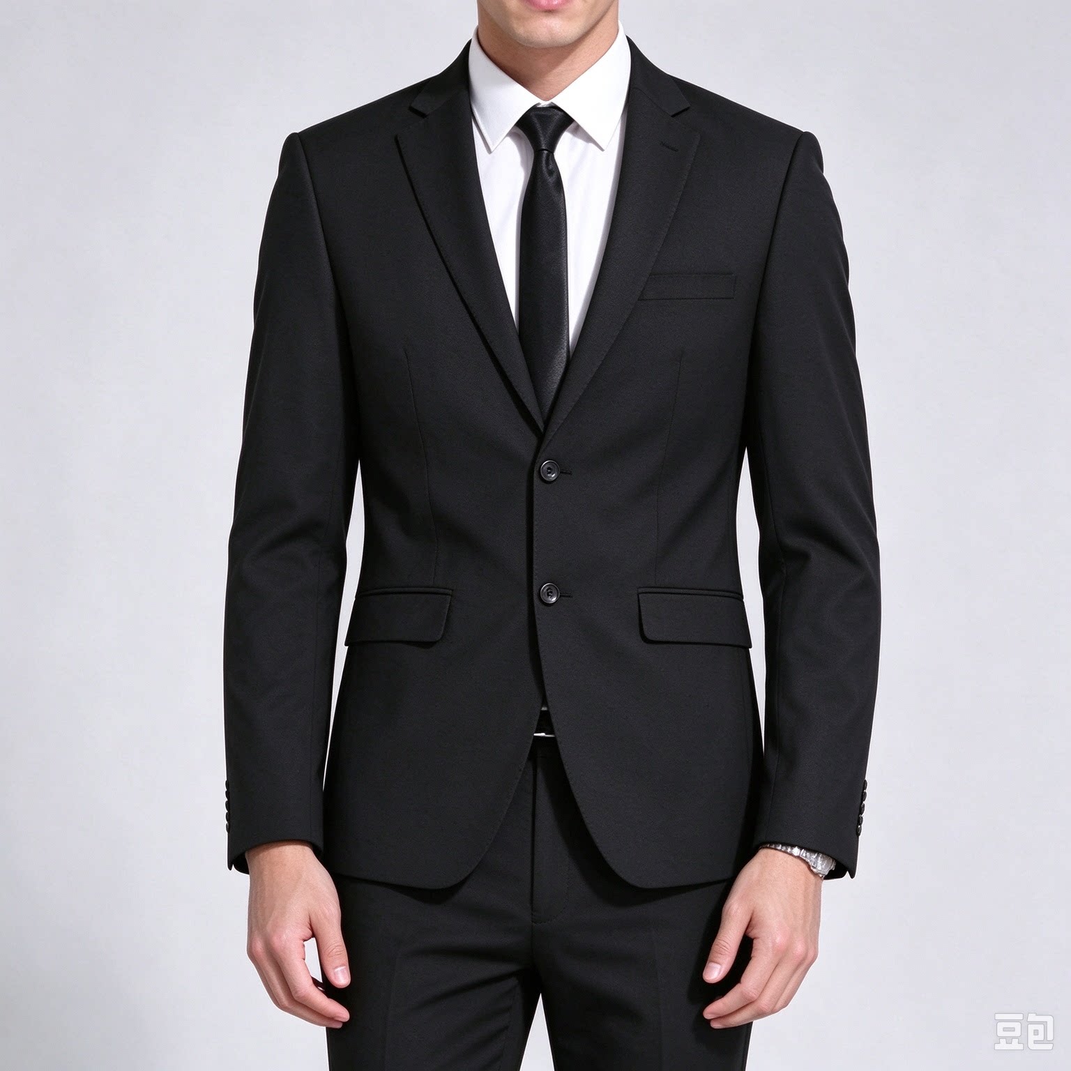 西服男修身休闲长袖青年西装外套单西加大码日常秋季商务工作结婚