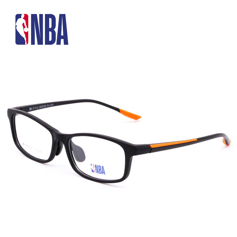 新款NBA青少年男童女童儿童超轻近视眼镜框学生款全框镜架NBA837