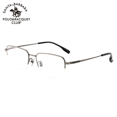 圣大保罗近视眼镜框钛架半框镜架