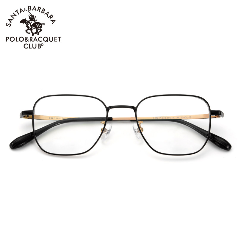 SBPRC圣大保罗POLO近视眼镜架男商务小框全框钛金属镜框潮23249