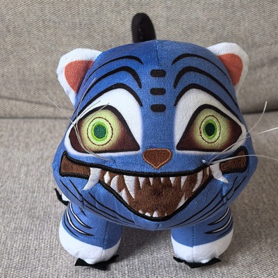 跨境新k-pop demon hunters plush 猎魔女团动漫老虎玩偶毛绒玩具