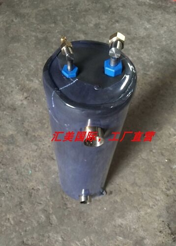 工业化工冷水机316L纯不锈钢换热器氧化冷水机专用炮蒸发器可订制