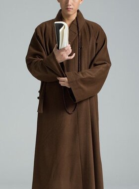 特卖慈缘冬装加厚羊毛僧服大褂僧衣服大褂长衫YXS01-50