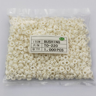 优质TO-247绝缘粒子 TO-220绝缘粒 M3绝缘帽 矽胶套 TO-220A B D