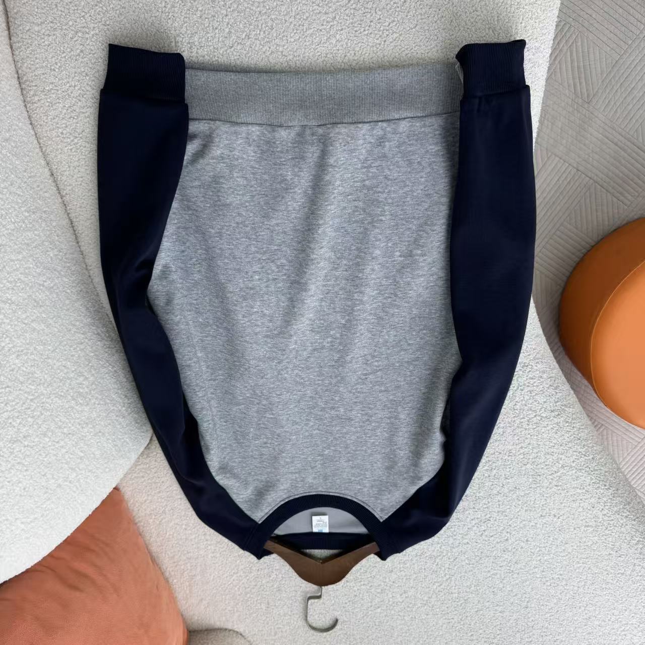 惠衣阁秋季男士长袖卫衣棉质拼接运动衫韩版宽松休闲卫衣外套