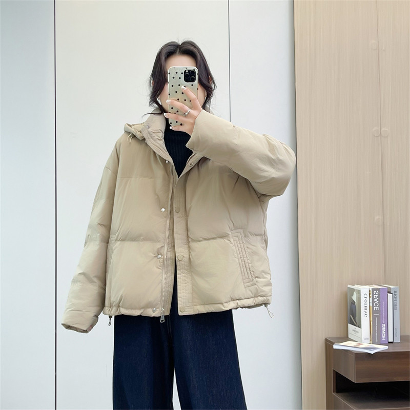 惠衣阁秋冬女可脱卸帽羽绒服短款羽绒服韩版宽松保暖羽绒外套,女装/女士精品,羽绒服,淘宝优惠券,粉丝福利购,淘宝优惠卷