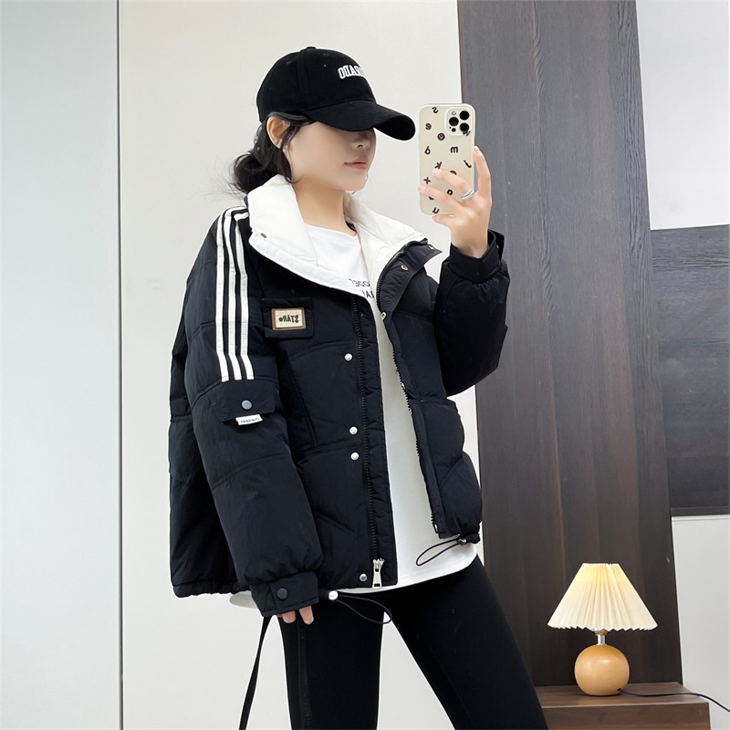 惠衣阁秋冬女立领羽绒服学生羽绒外套韩版宽松休闲保暖短款羽绒服,女装/女士精品,羽绒服,淘宝优惠券,粉丝福利购,淘宝优惠卷