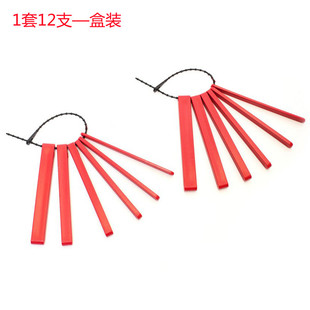 口肌训练红色咬牙胶棒排棒分级棒咬合棒下颌骨矫正器儿童言语工具