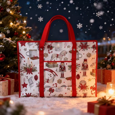 搬家袋无纺布袋加厚编织袋行李袋卡通防水收纳包蛇皮袋批发拉链袋