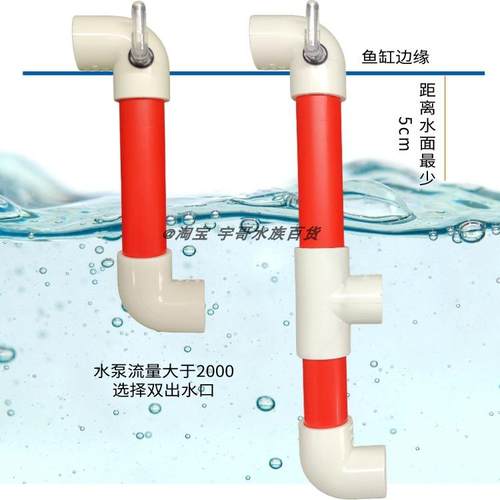 底滤侧滤背包防虹吸倒吸增氧2合1