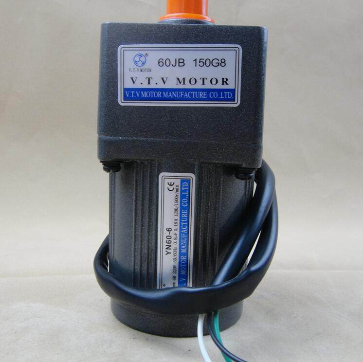 微特微6W定速电机YN60-6/60JB10G8交流马达单相220V/VTV/口罩机