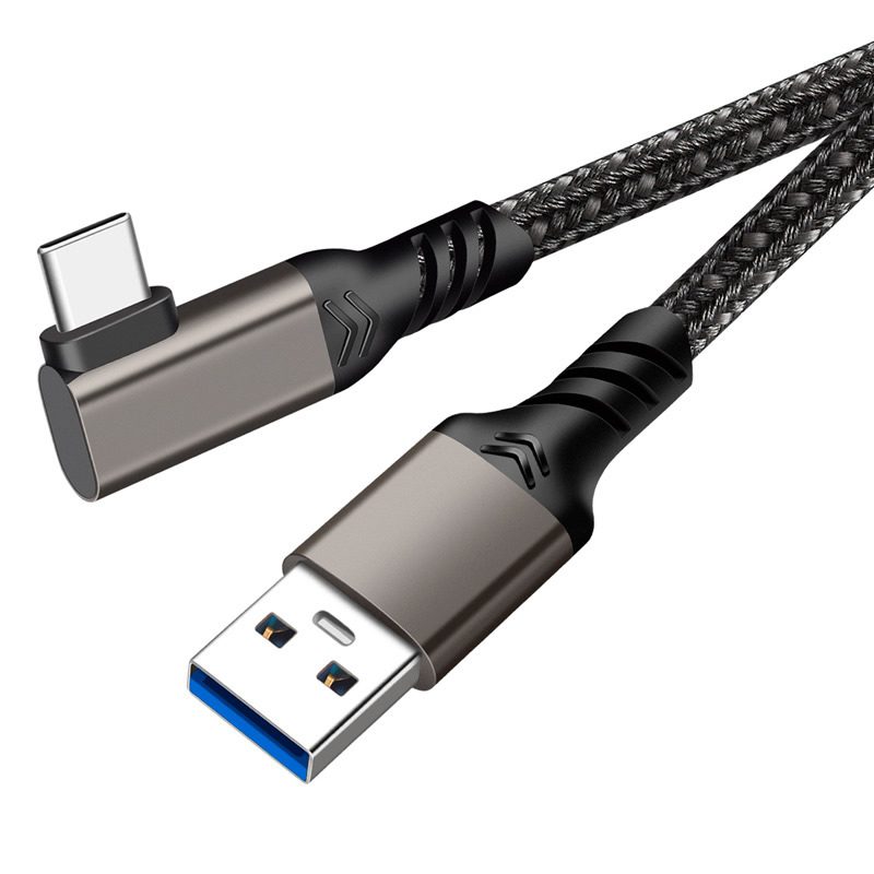 VR数据线弯头type-c线usb3.2