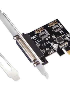 pci-e并口卡 25针打印机转接卡 LPT扩展卡WCH PCI电脑打印并口卡