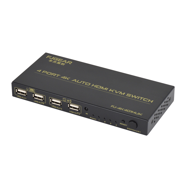 kvm切换器hdmi4进1出 二四口USB共享一台显示器打印机键鼠4K切换 农用物资 苗木固定器/支撑器 原图主图