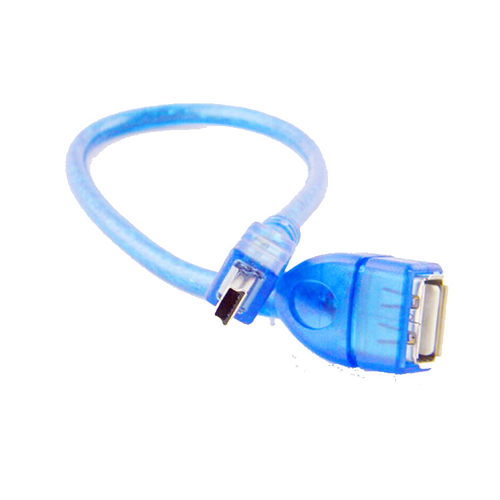 usb转5pinminiusb母转接线