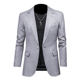 假模图-2024年秋季新款S-5XL男士休闲西装外套修身单西DX6822P165，男装西服，电商D216-1