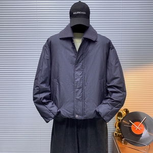 支架图-新标90白鸭绒原创设计男士短款宽松羽绒服75339P360,男装羽绒服,电商D216-1