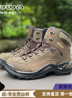 德国LOWA逆行者RENEGADE GTX户外男式中帮防水透气耐磨徒步登山鞋