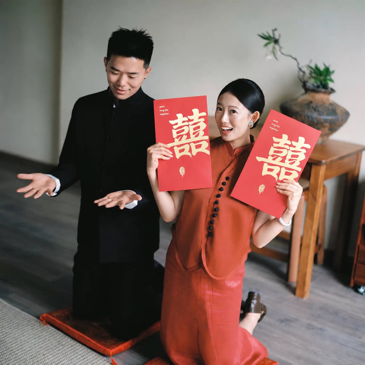 新婚创意超大红包袋结婚改口敬茶特大万元利是封接亲游戏拍照道具