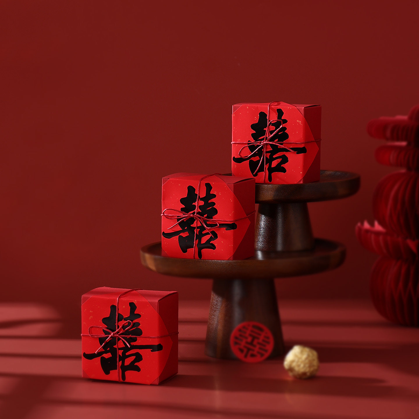 结婚喜糖盒婚礼糖果包装盒2025新款订婚喜糖盒子婚礼伴手礼盒空盒