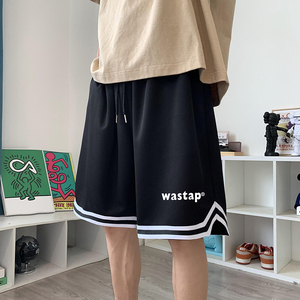 ！22夏季新款宽松大码港风wastap短裤篮球裤DK1909-P25控38图片